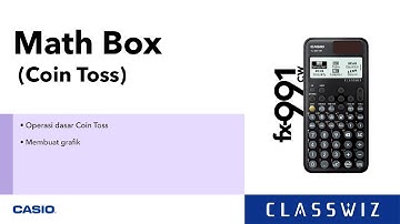 Tutorial Kalkulator ClassWiz Seri CW -  Math Box(Coin Toss)