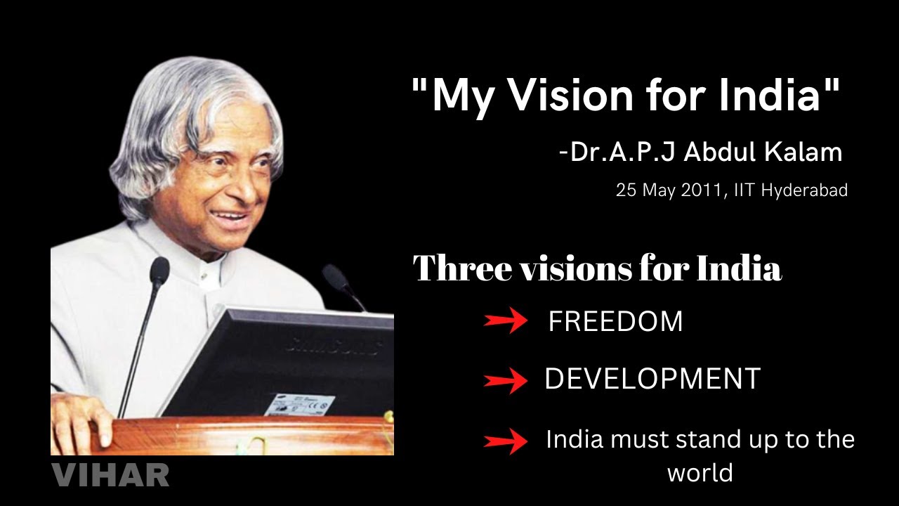 india of my dreams speech by abdul kalam