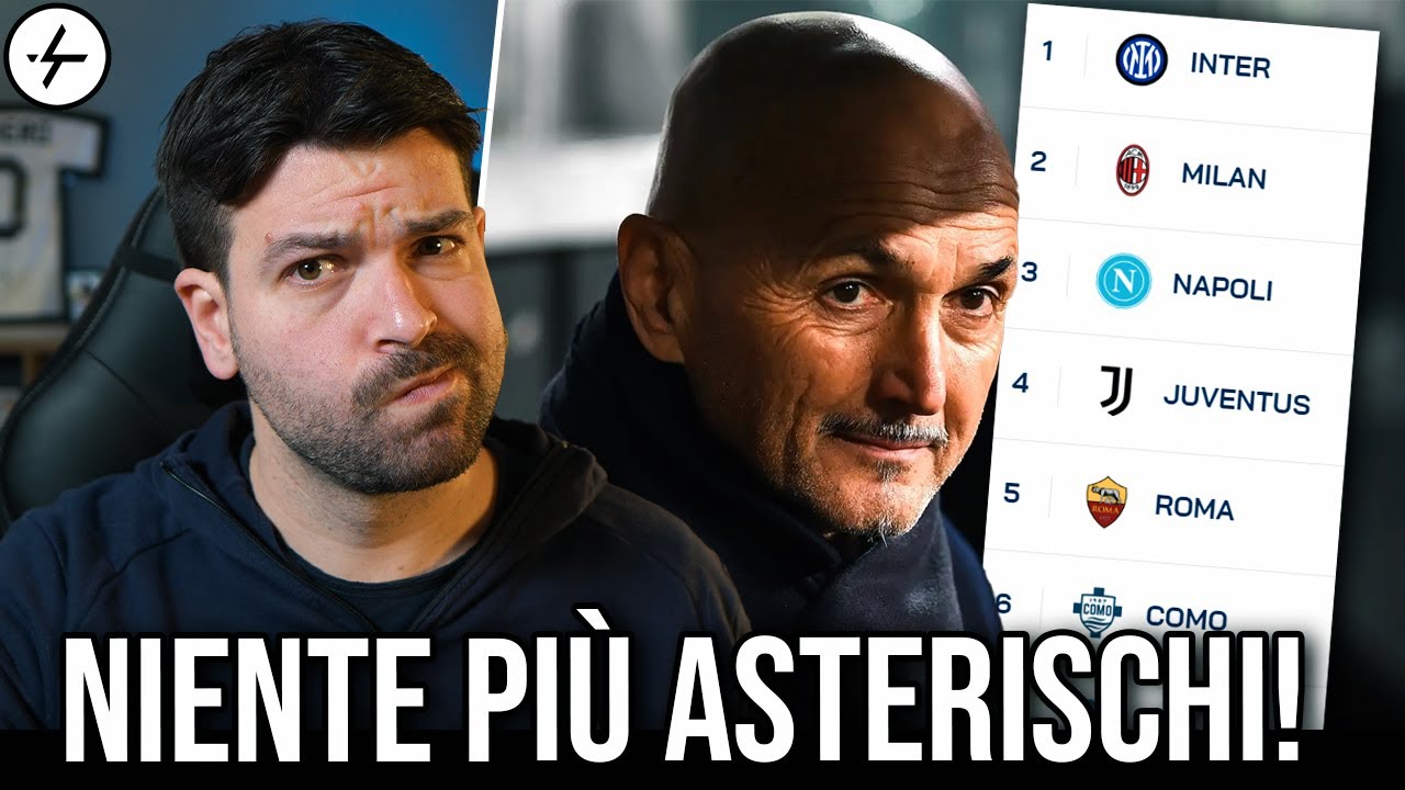 LA CLASSIFICA NON MI PIACE ma possiamo ancora cambiarla! Per cosa gioca DAVVERO la Juventus?