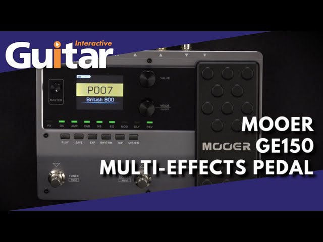 MOOER GE150 Multi-Effects Pedal | Review