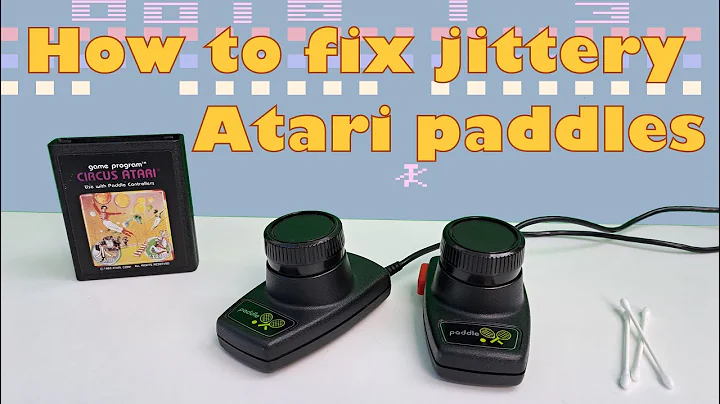 Repara tus pedales de Atari y disfruta de una experiencia de juego perfecta