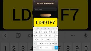 Resso app  Redeem your premium free redeem code #LD992F7 #RESSO #funny #unlimited #songs #2023