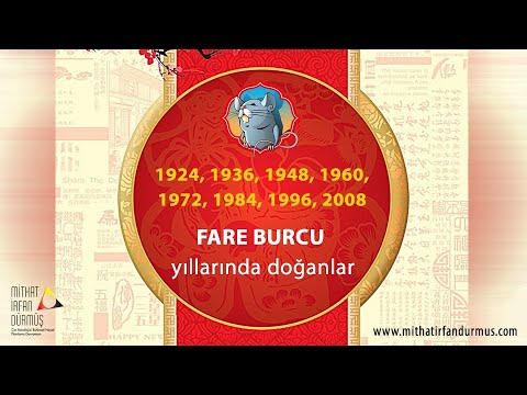 Çin Astrolojisi Burçlar  -  1  -  Fare Burcu