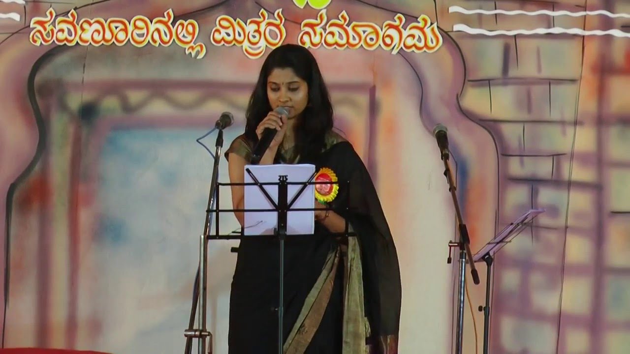 Onde Baari Nanna Nodi - Savanur Utsava - by Smt. Swathi Rao - YouTube