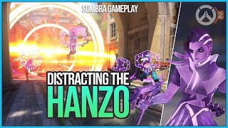 Distracting the Hanzo | Esperança - Sombra | Overwatch 2 - Quick Play