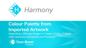 How to Import a Bitmap Image to Create a Colour Palette with Harmony Advanced and Premium