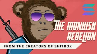 The Monkish Rebellion Solana Nft Creators Of Monke Shitbox
