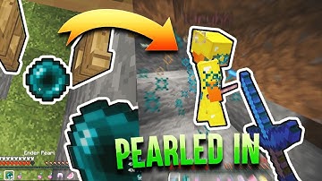 FASTEST PEARL THROUGH FENCE GATE TO MAKE THEM RAIDABLE... | Minecraft HCF