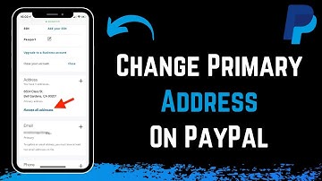 How to Change PayPal Primary Address on iPhone !
