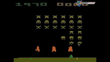 Space Invaders (1980, Atari 2600) - 4780 Points [720p60]