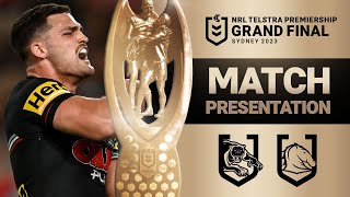 Post-Match Presentation | NRL Telstra Premiership Grand Final | 2023