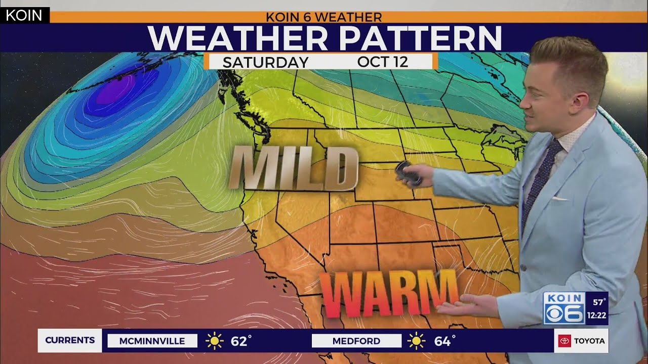 Mild weekend weather around Portland - YouTube