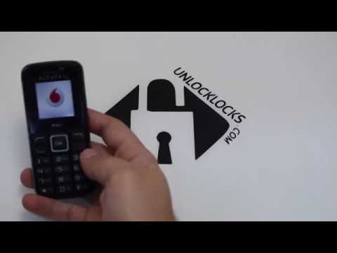 Alcatel Onetouch 2036X Vodafone UNLOCK CODE NETWORK UNLOCK PIN 