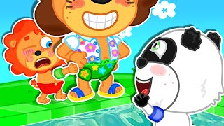 Liam Family USA | First Time Going to Swim in the Pool | Family Kids Cartoons