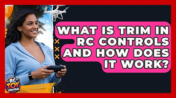 What is trim in RC controls and how does it work? - RC Toy Central