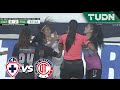 ¡Se arma la bronca tras jugada! | Cruz Azul 0-2 Toluca | Guard1anes 2020 Liga Mx Femenil J12 | TUDN