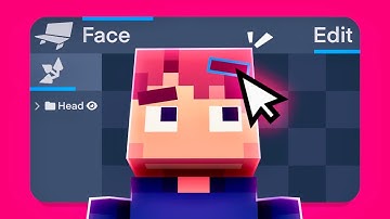 make expressive faces in blockbench