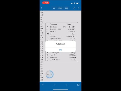 iPhone "Tilt Auto Scroll" for iOS13+, Android, Shortcuts & Bookmarklets - ショートカット & ブックマークレット+広告ブロック