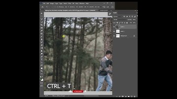 Warp Tool Zig Zag Photo Adjust in Photoshop #shorts