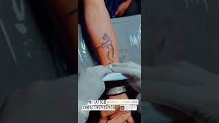 Krishna Logo Tattoo  Tattoos Krishna tattoo Infinity tattoo