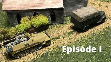 World War II Diorama/Wargame Table Build! (Part 1)