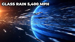 This Blue Planet Rains Molten Glass 🌌