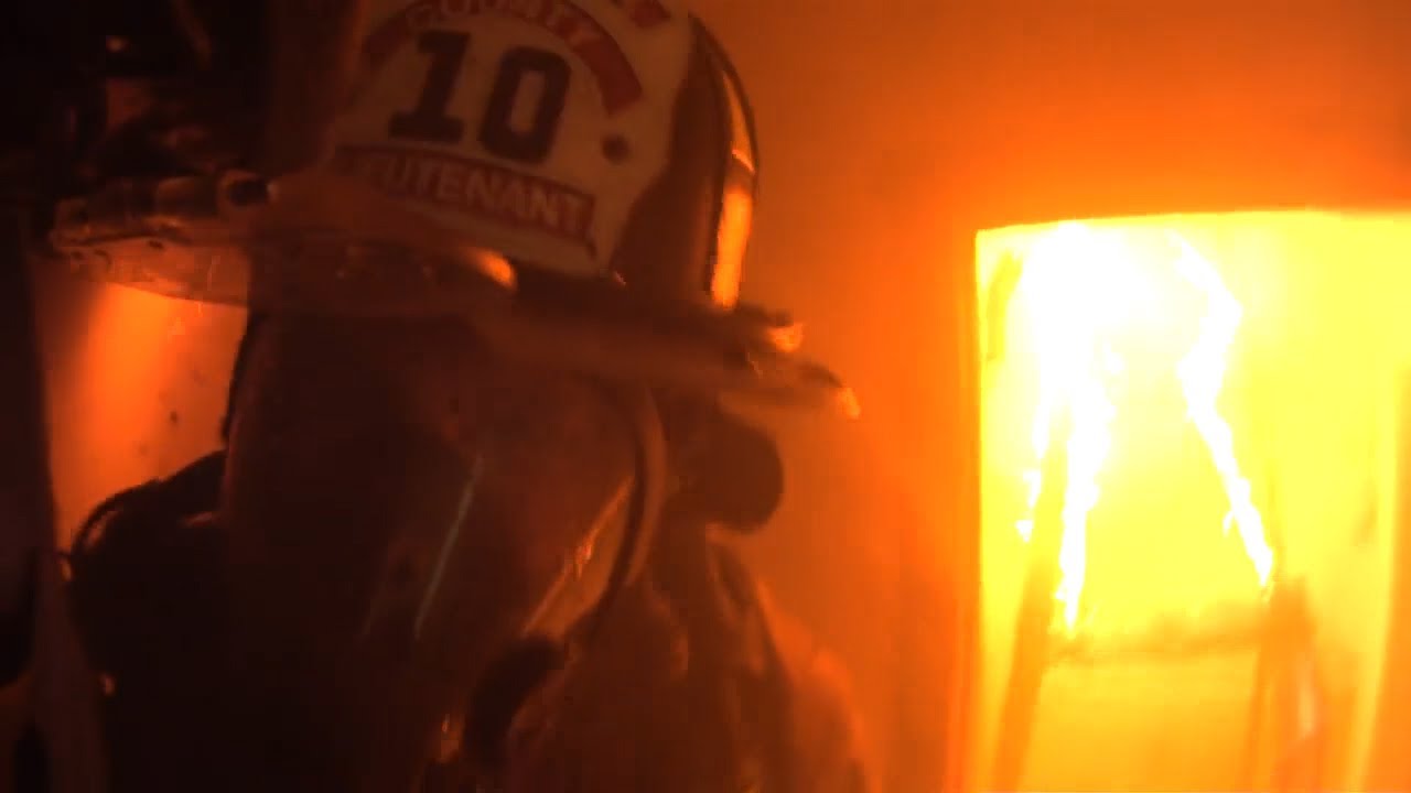 Firefighter Helmet Cam Clearbrook VA Structure Fire YouTube