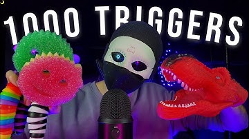 Over 1000 ASMR Triggers To Make You Pass Out Into An ASMR Coma