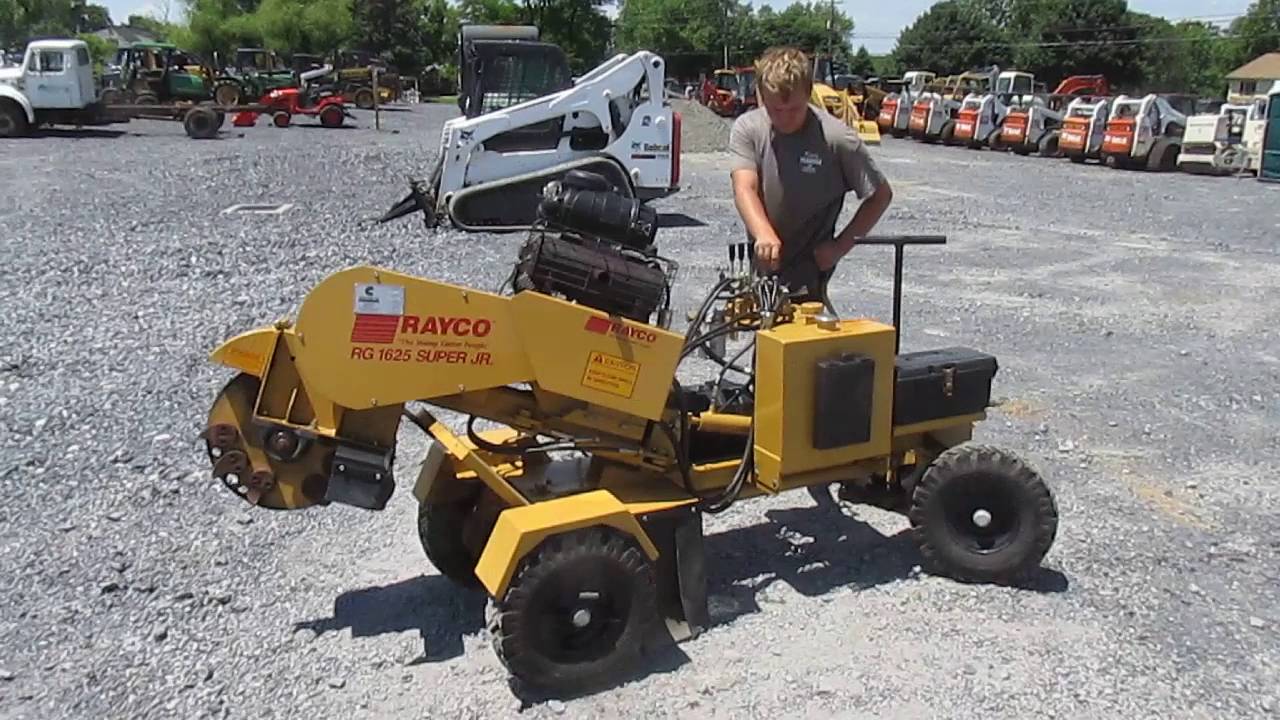 Rayco Stump Grinder - YouTube