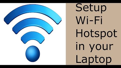 How To Setup Wi-Fi Hotspot using Windows 7/8/10 Laptop without any App ? - RARK