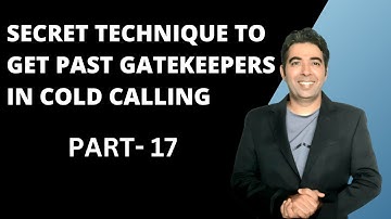 Secret Technique to Get Past Gatekeepers in Cold Calling - Part 17 | Best Sales Tips | Amit Sharma
