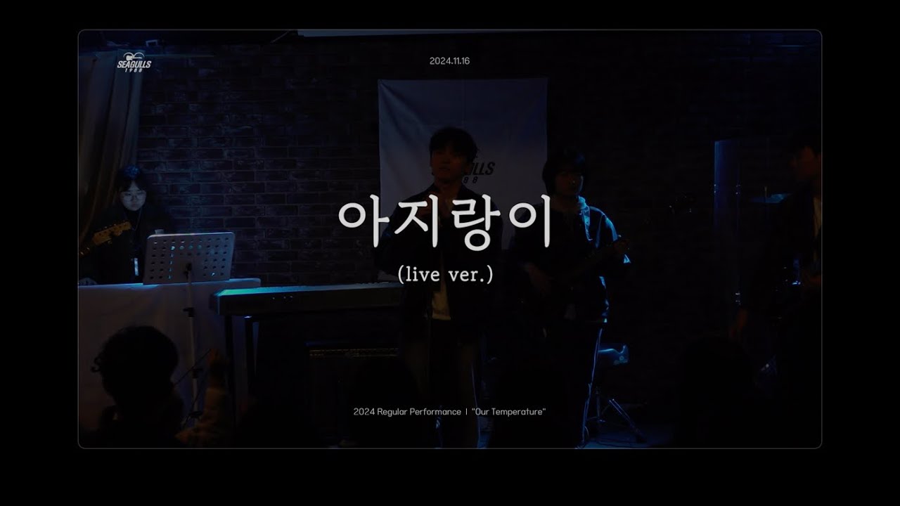 [SEAGULLS] 쏜애플 - 아지랑이(live ver.) | 241116 2024 정기공연