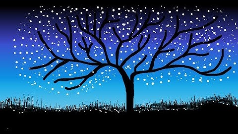 Night sky drawing in ms paint | Ms paint night sky | ms paint drawing | computer painting |