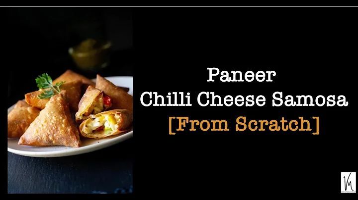 Paneer Chilli Cheese Samosa | Patti Samosa With Tw...