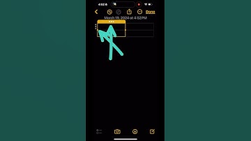 How to add and Delete a Table | iOS | Notes app