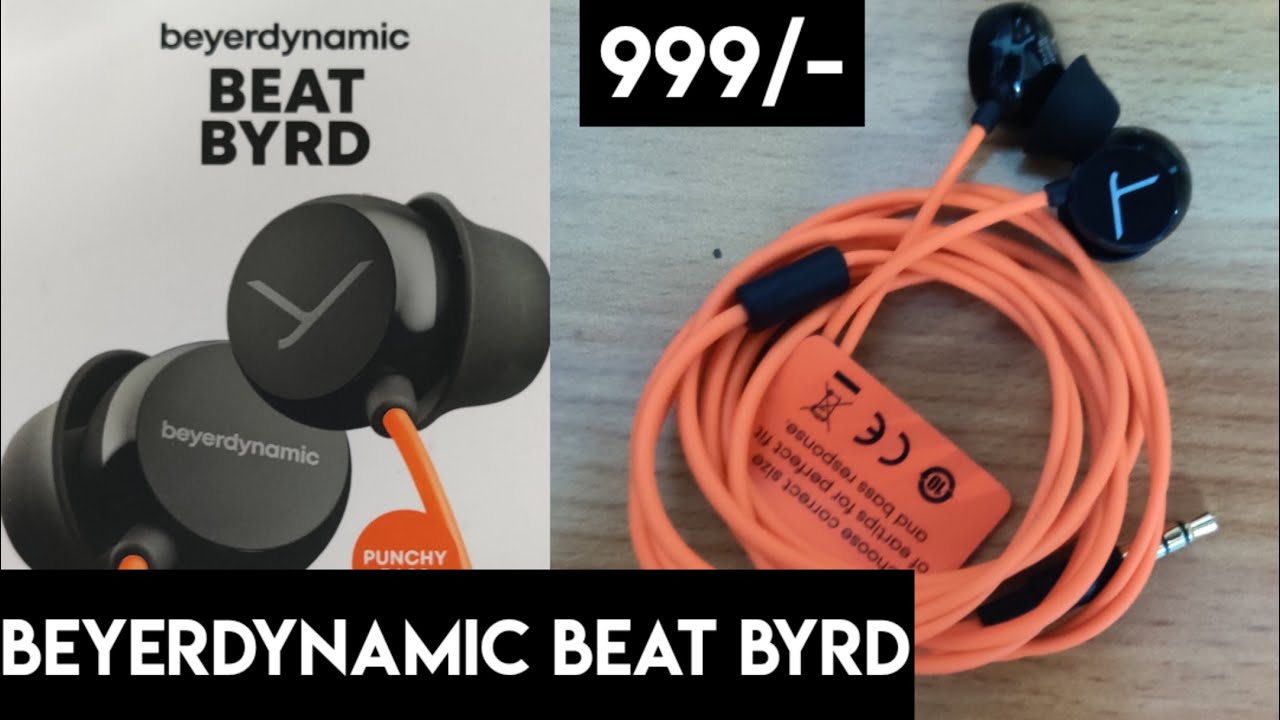 Beyerdynamic Beat Byrd | Unboxing and Review | Best earphone under 1000