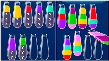 Water Sort Puzzle Walkthrough 3, ios Gameplay Simulator Think Brain Android Games