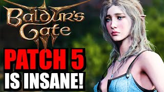 Baldur&#39;s Gate 3 - HUGE Patch 5 Overview! New Playable Epilogue, New Game Modes, New Secrets + More!
