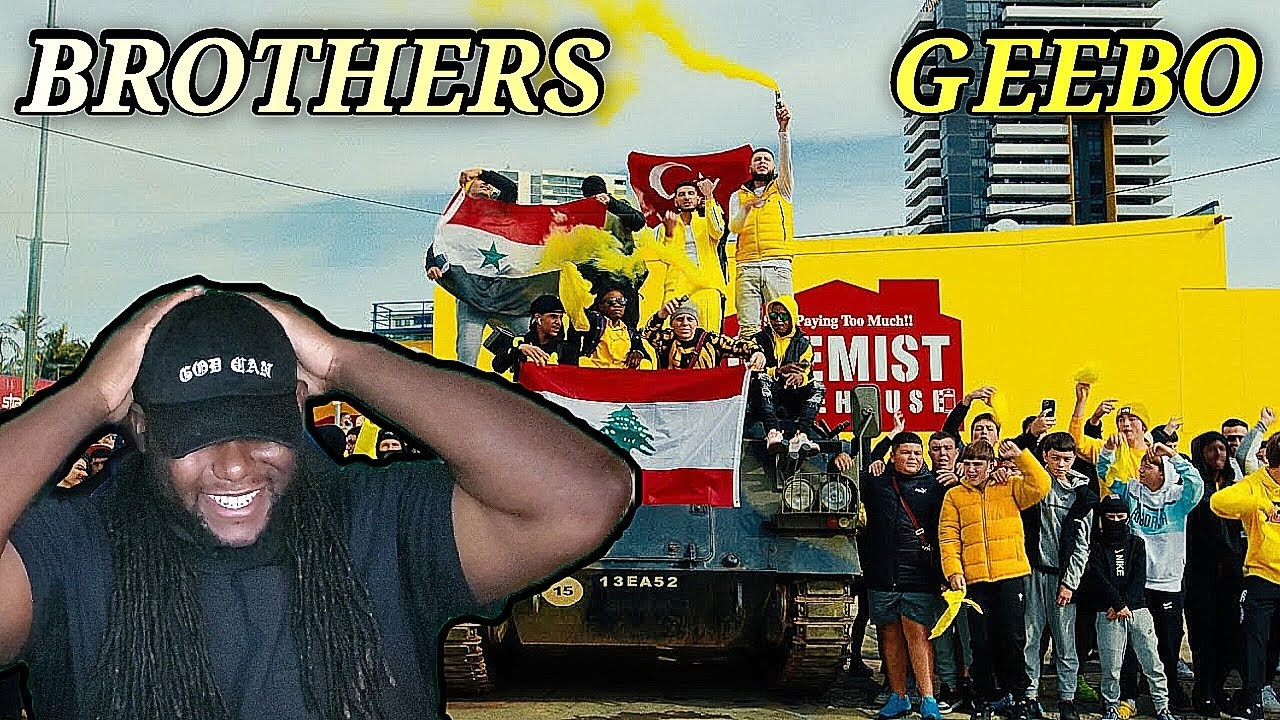American React To Aussie Drill Group BROTHERS GEEBO (Official Music