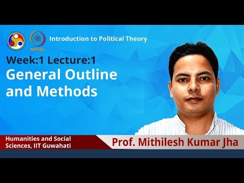 Lec 1: General Outline and methods