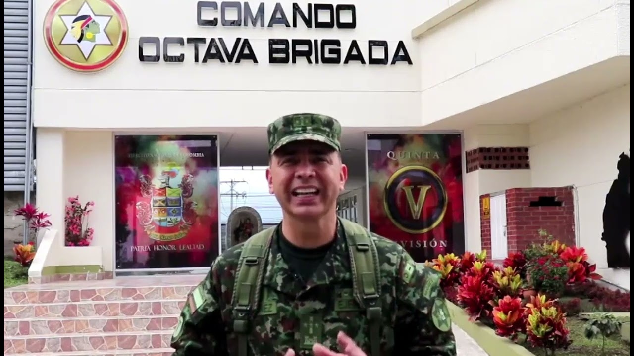 Coronel Edward Vicente Martínez Anteliz, comandante Octava Brigada