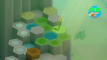 Spring Falls | Zen-Like Meditative Puzzle Game | Gravity + Elevation + Water Flow | Indie Spotlight