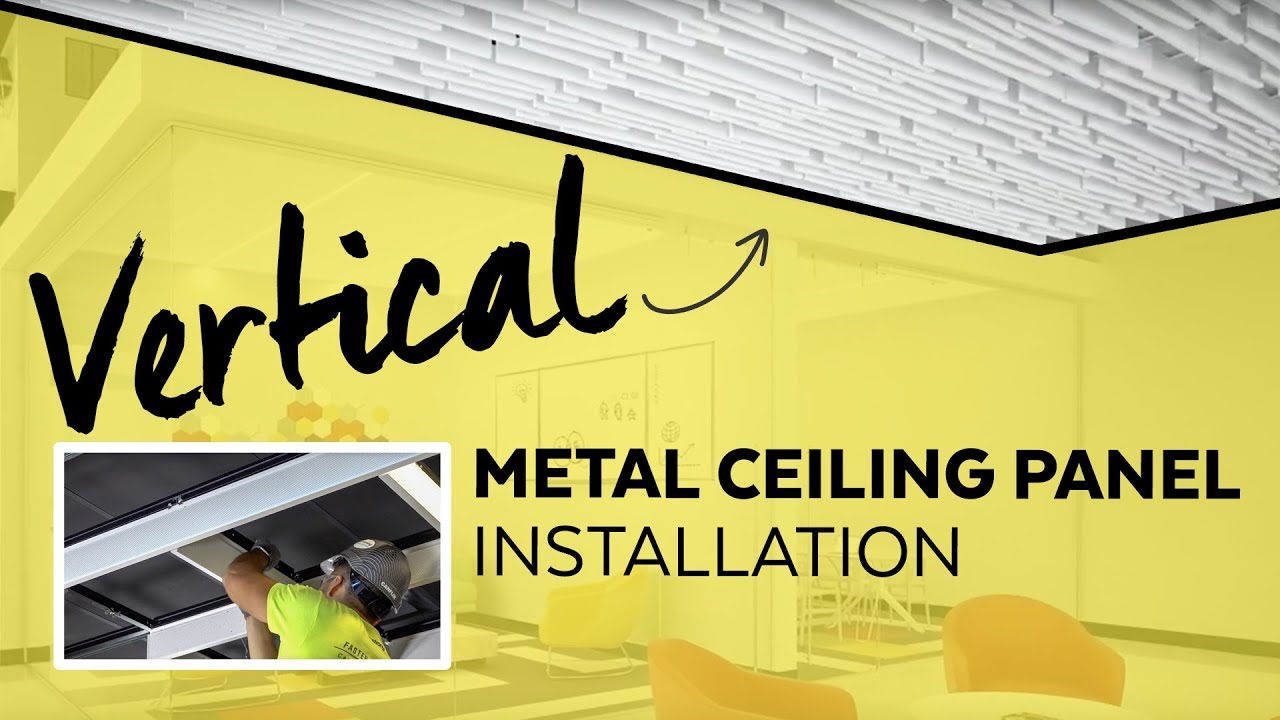 Vertical Metal Ceiling Panels