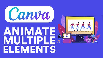 How to Animate Individual Multiple Elements in Canva (Tutorial)