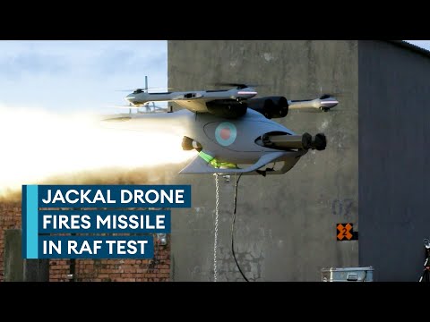 Jackal drone fires Martlet missiles for first the time in RAF trials