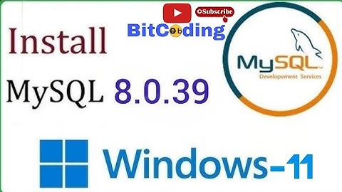 🔥How to Install MySQL 8.0.39 Server and Workbench latest version on Windows 11 step by step in Hindi