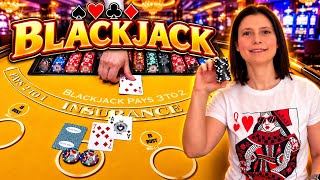 I Press My Luck On Blackjack!