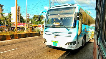 New E-Shivneri of MSRTC | Thane - Swargate | Electric Bus