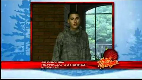 Military Greetings: SRA Reynaldo Gutierrez