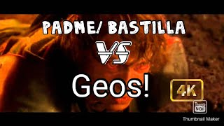 Padme team with bastila VS. GEOS SWGOH test